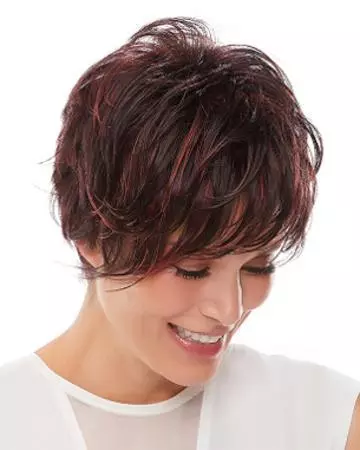   solutions photo gallery wigs synthetic hair wigs jon renau 01 smartlace synthetic 01 short 74 womens thinning hair loss solutions jon renau smartlace synthetic hair wig ruby 02